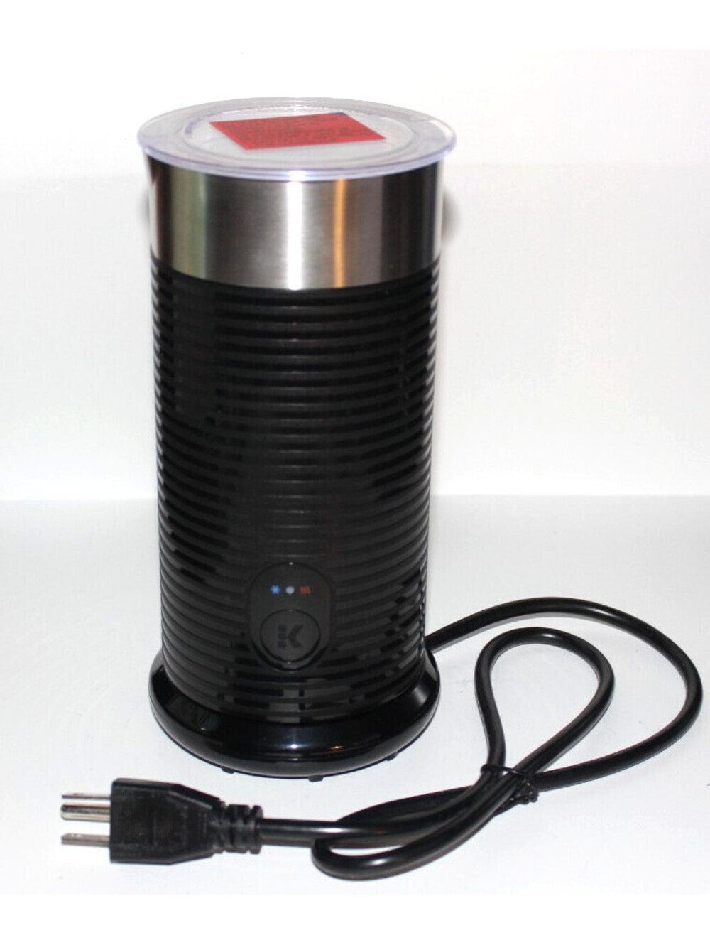Keurig MMF-816A Electric Milk Frother Hot Cold Foam Maker Black Tested EUC